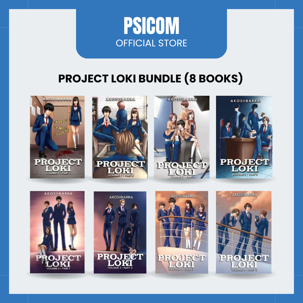 Psicom Bundle - Lucky 8: Project Loki by Akosiibarra (8 BOOKS) | Shopee ...