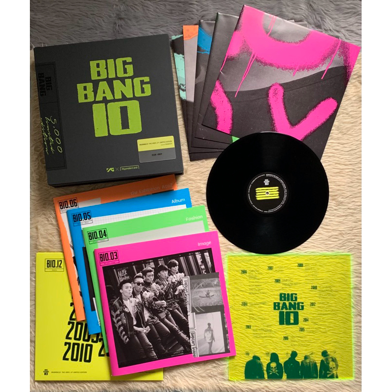 ONHAND - Unsealed Bigbang 10 Limited Edition Vinyl LP (Complete