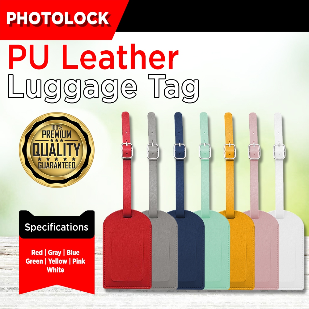 PU Leather Luggage Tag | Shopee Philippines