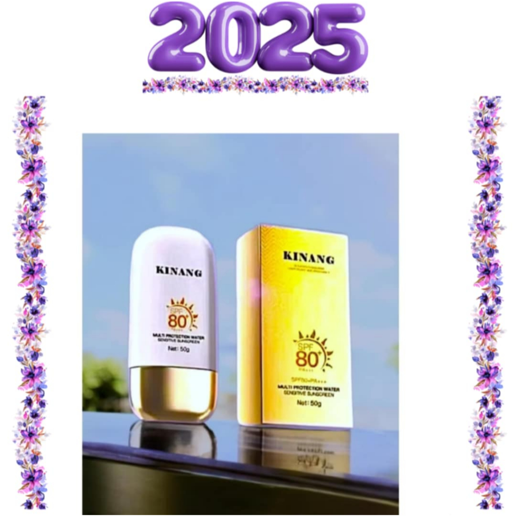 KINANG Multi Protection Water Sensitive Sunscreen Spf80+PA+++ | Shopee ...