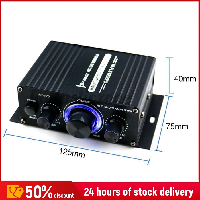 [COD]400w Mini Audio Amplifier Home Amplifier Bluetooth-free Auto ...