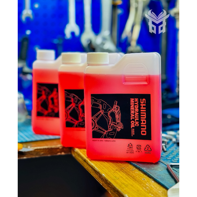 Shimano Hydraulic Mineral Oil 1L One Size, Red