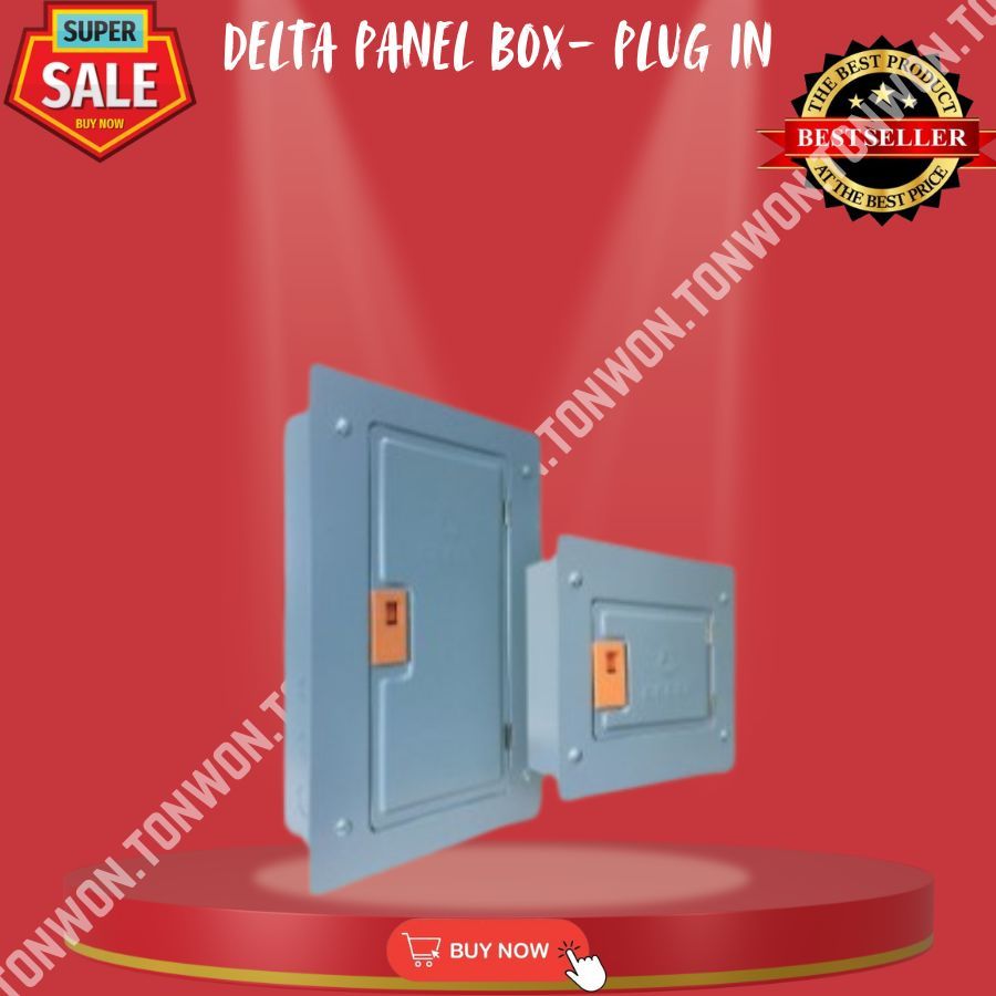 Delta Lighting Standard Panel Box Plug In 2x2/6x6 | Shopee Philippines