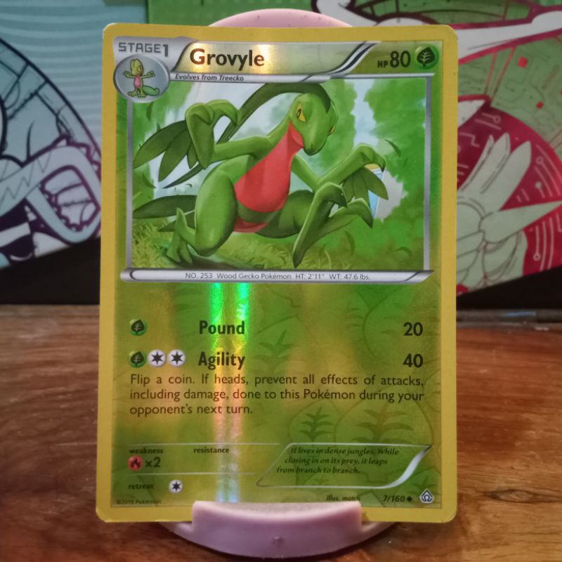 pokemon card metal detector Grovyle 31/97 - ex Dragon main image 1