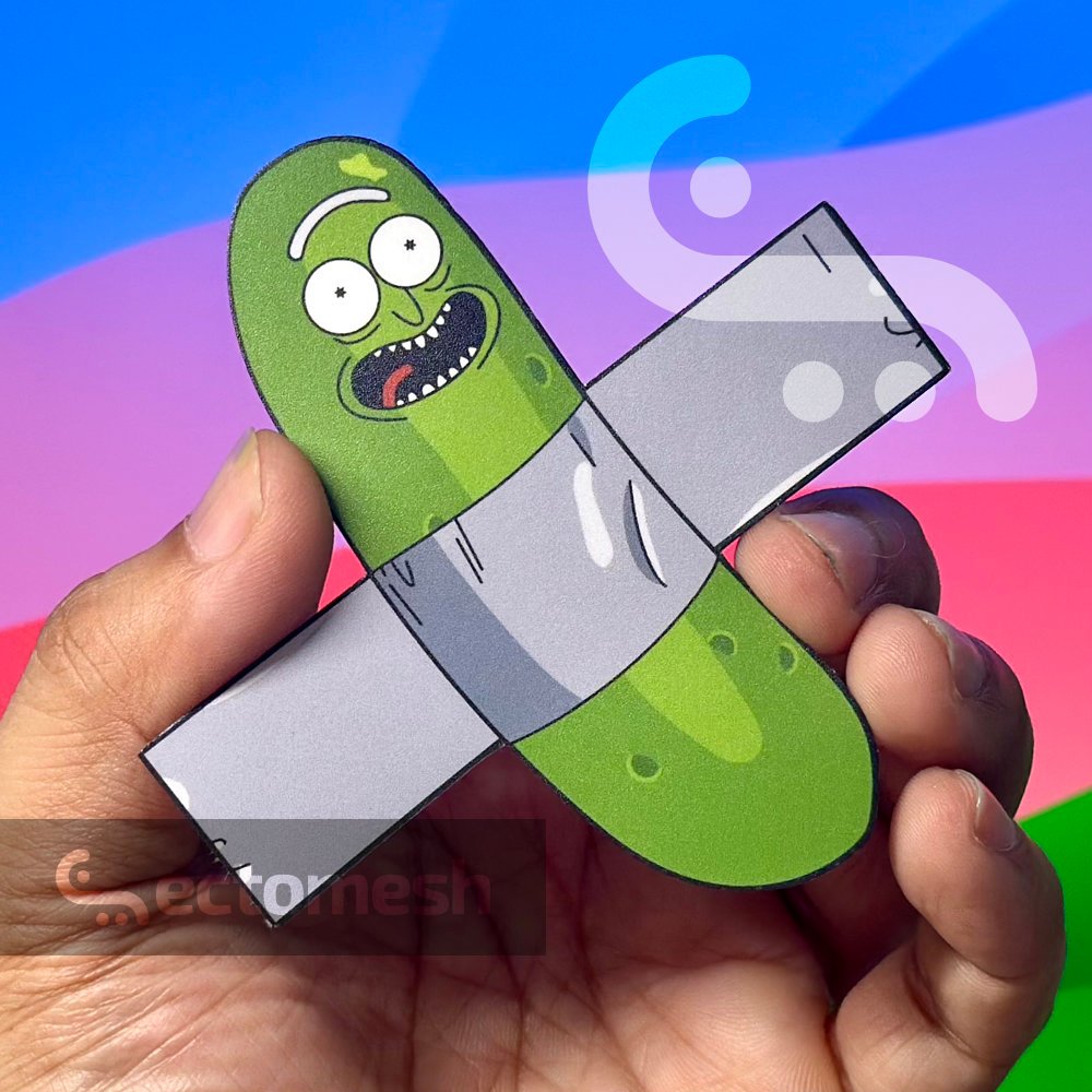 Rick Duct Taped - Vinyl Waterproof Car Sticker by EctoMesh | Shopee ...