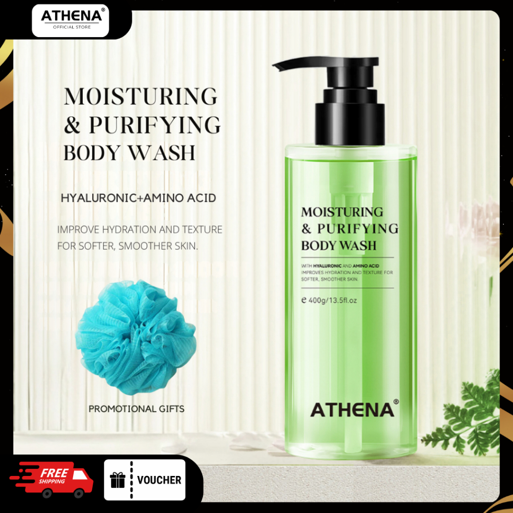 Athena Moisturizing & Purifying Body Wash (Moisturize-SmootherSkin ...