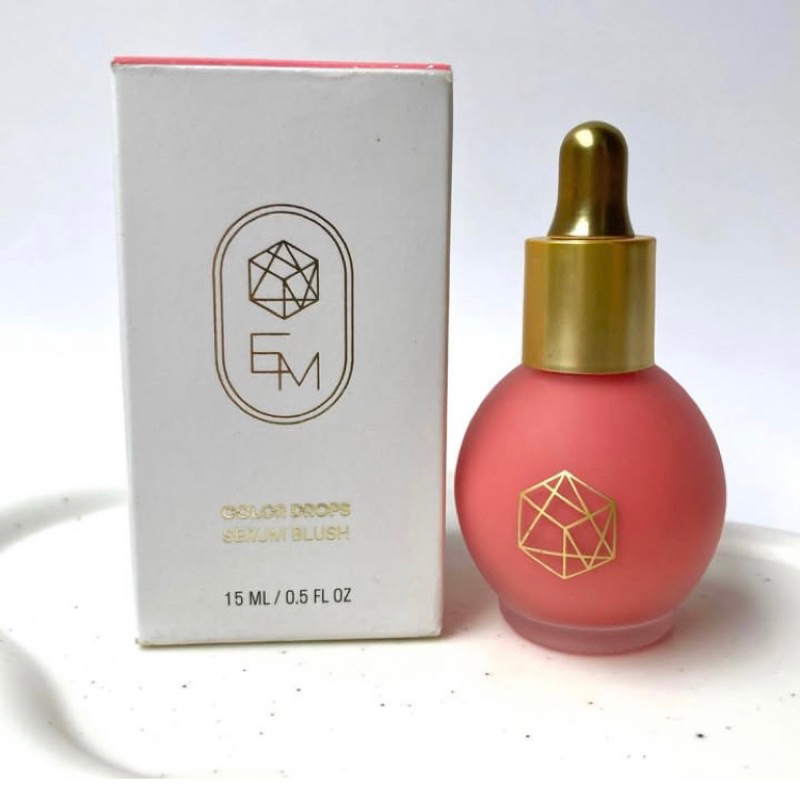 Em Cosmetics Color Drops Serum Blush 15ml SHADE PINK NECTAR | Shopee ...