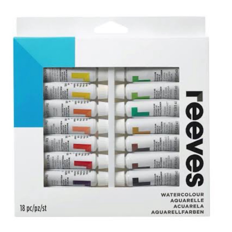 REEVES watercolor 18 colors | Shopee Philippines