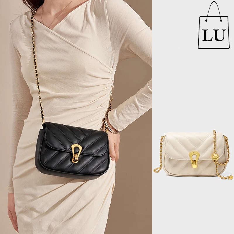 【COD】Fashion shoulder bag Simple Advanced Texture Crossbody Bag for ...