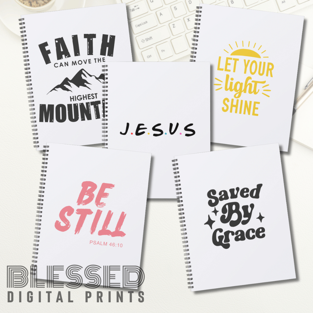 SERMON NOTES NOTEBOOK NOTETAKING SERMON NOTEBOOK HIGH QUALITY WHITE ...