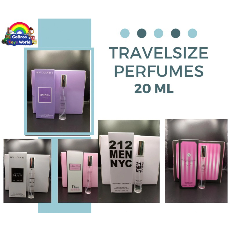 TRAVEL SIZE PERFUMES FOR MEN AND WONEN | Shopee Philippines