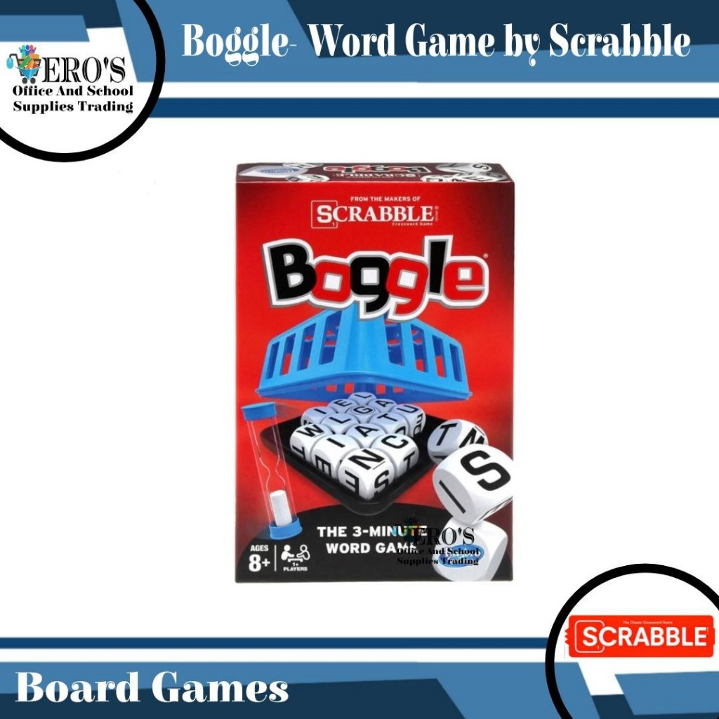 Scrabble Boggle - The 3-Minute Word Game | Shopee Philippines