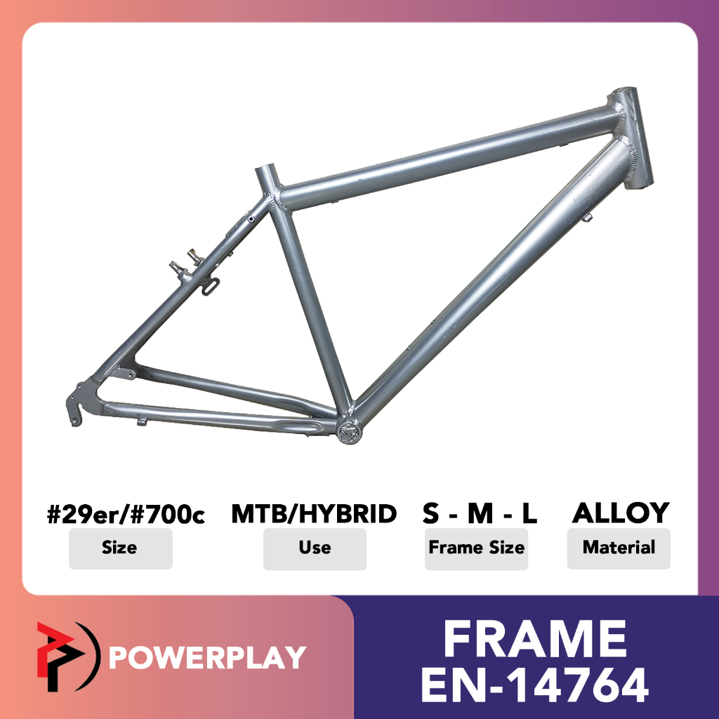 Bicycle Frame MTB Hybrid Bike 29er 700c Alloy M 1 EN 14764 FRAME 1 FRAME ONLY Shopee Philippines