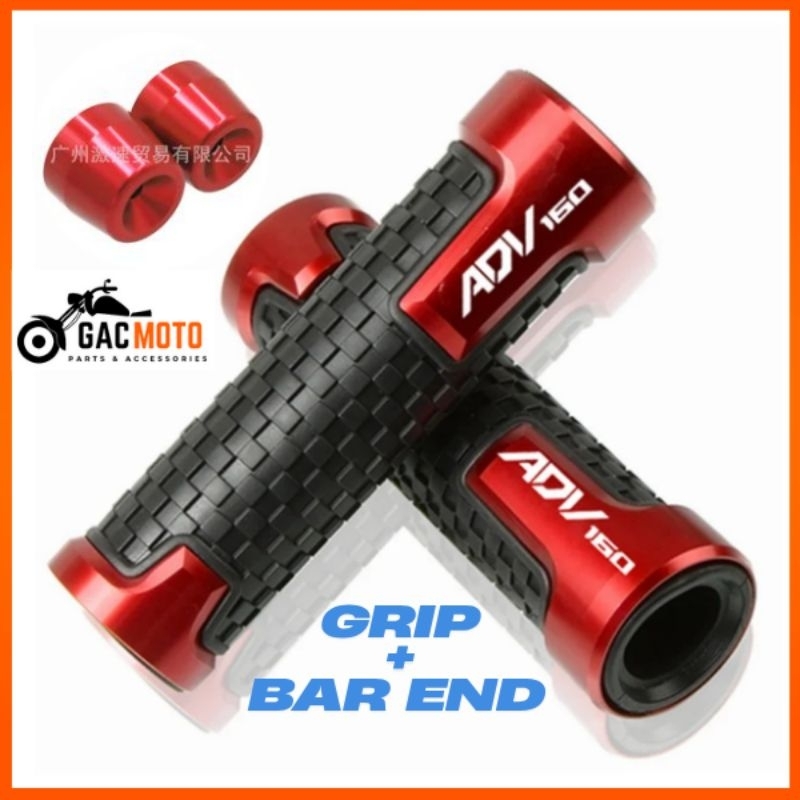 GACMOTO Motorcycle Handle Grip Complete Set for Honda Adv 160 | Shopee ...
