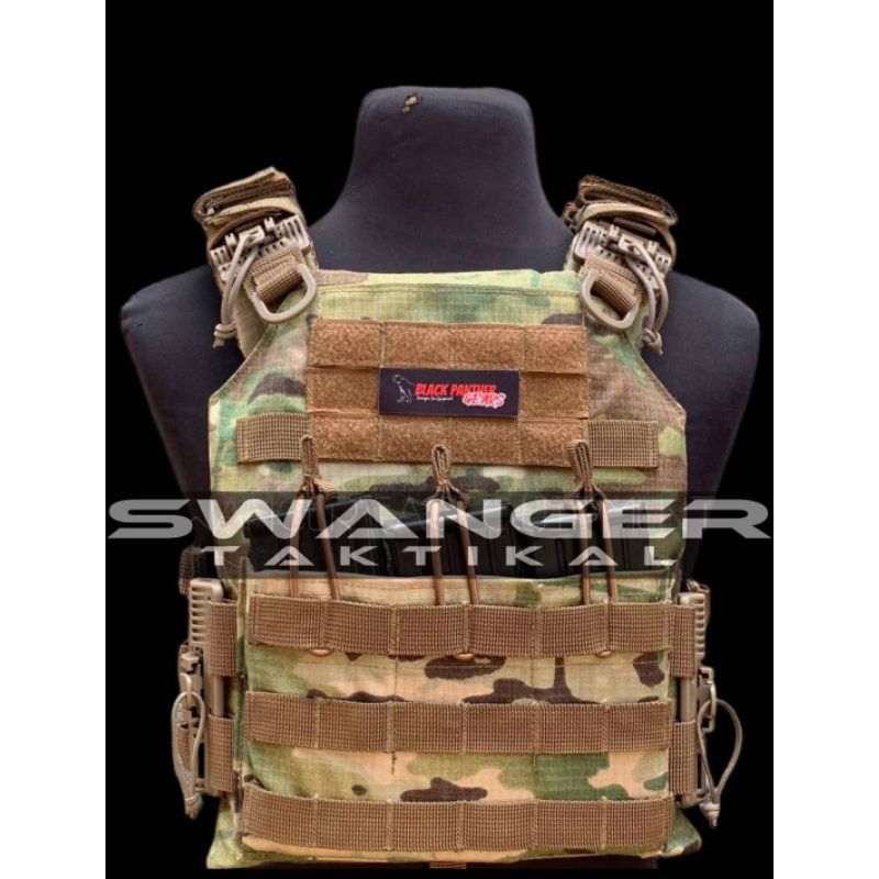 SWANGER TAKTIKAL | SWQR-MCB MCG 3/6 MP|MPHP [PL4TE C4RRIER] | Shopee ...