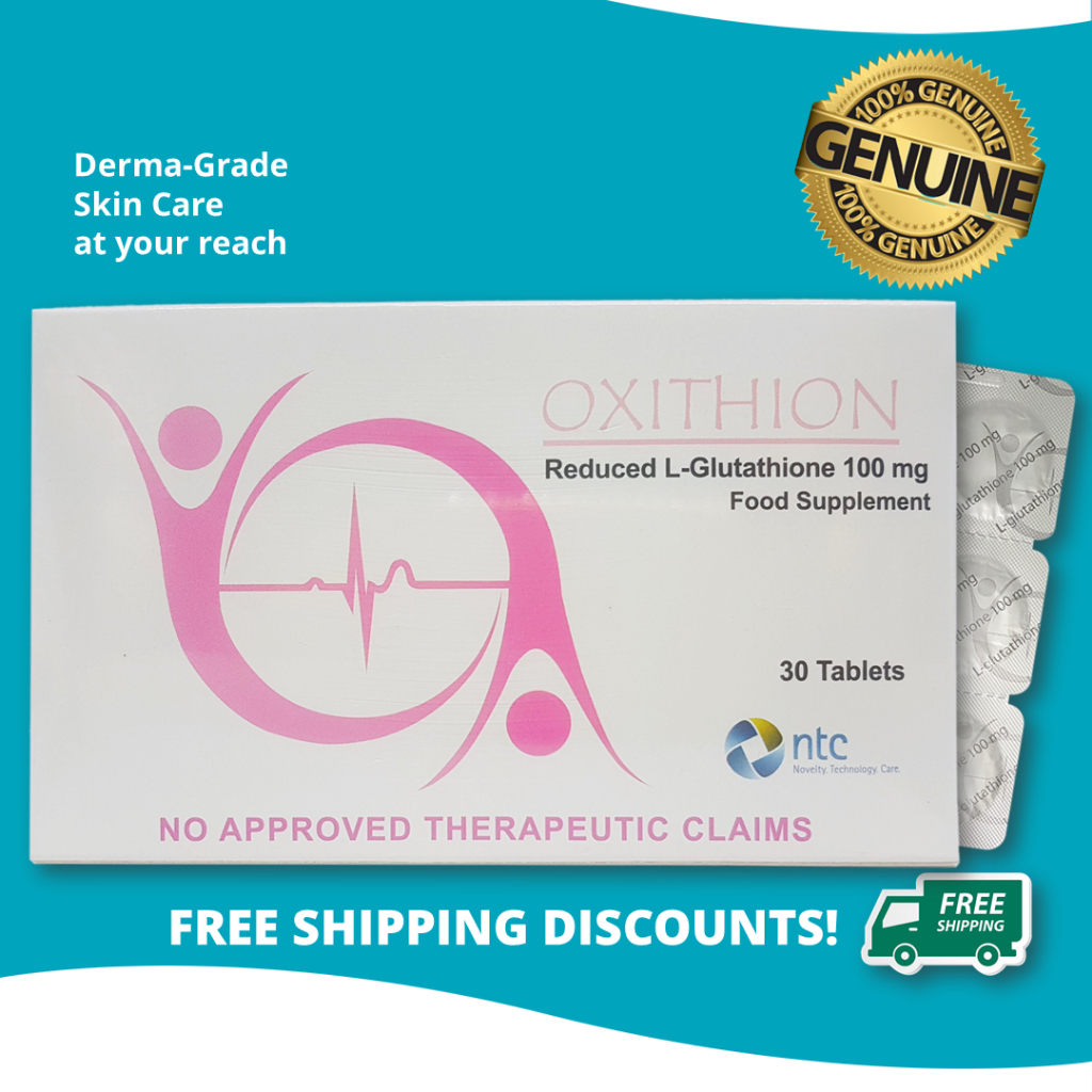Oxithion 30 tablets Reduced L-Glutathione 100mg DERMAGRADE ONHAND ...