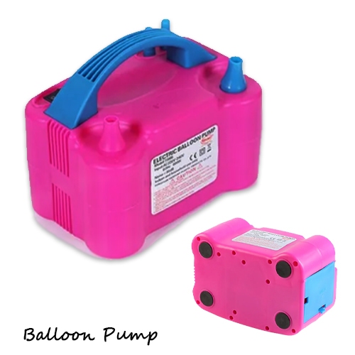 Balloon Inflator Double Hole Air Compressor Electric Balloon Inflator ...