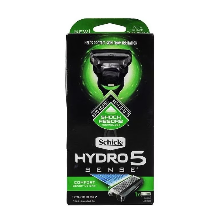 Schick Hydro 5 Sense Razor / Comfort Kit - Made in USA (1pc) | Shopee ...