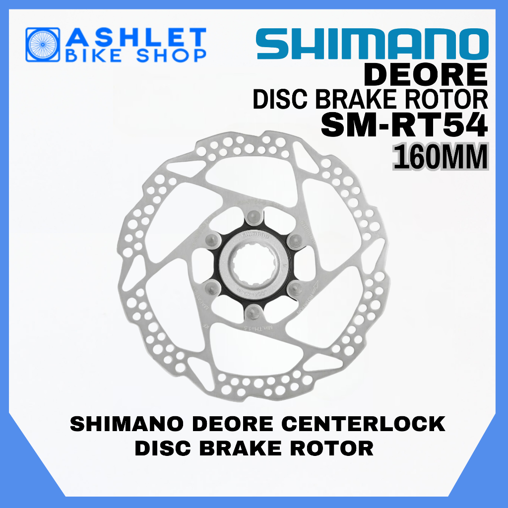 ORIGINAL SHIMANO ALTUS Disc Brake Rotor SM-RT54 160mm Center Lock ...