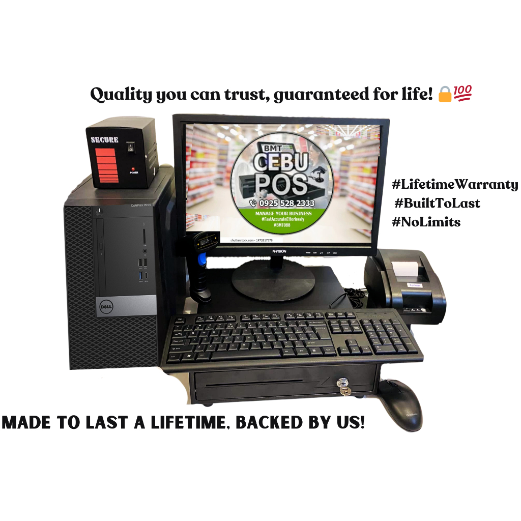 POS Cashiering and Inventory System | Package PC Second hand | Shopee ...