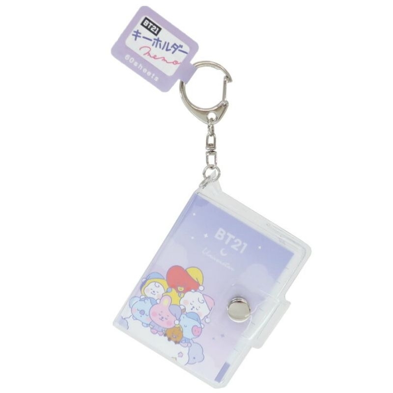 BT21 Japan Notepad Keyring | Shopee Philippines
