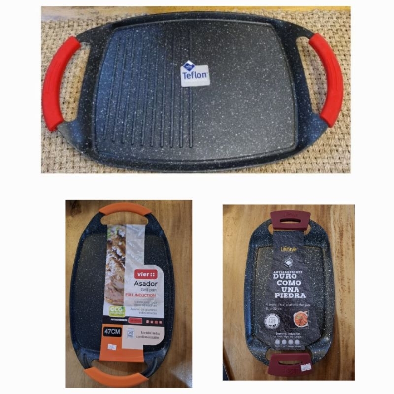 branded multipurpose pan grill samgup/no oil pan | Shopee Philippines