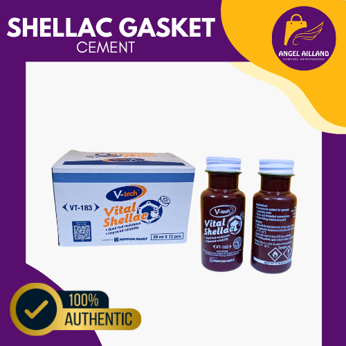 V-TECH Shellac Gasket Cement 59ml | Shopee Philippines