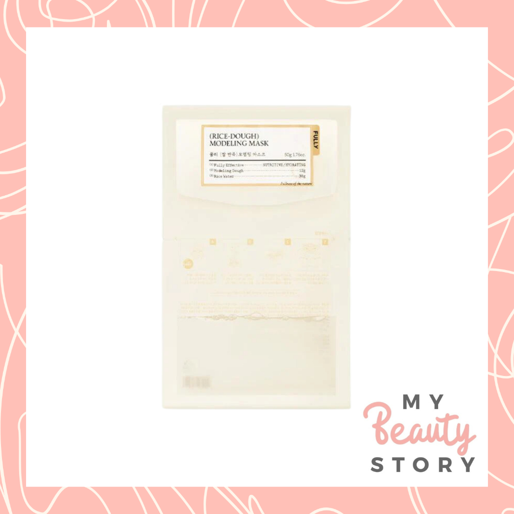 Fully Rice Dough Modeling Rice Mask 50g | Shopee Philippines