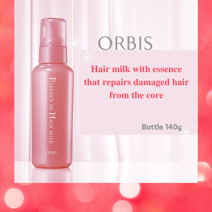 ORBIS Essence in Hair Milk Non-Rinse Treatment Hair Milk Serum Body ...