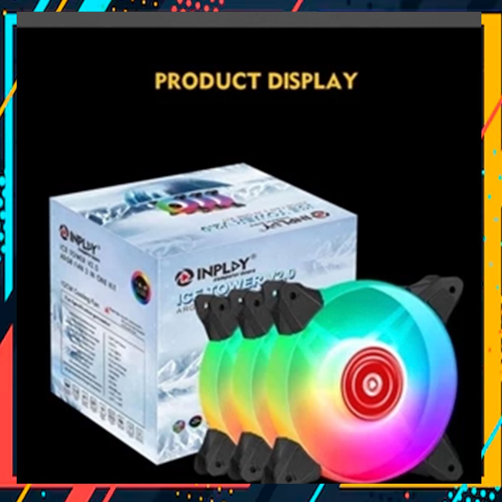 YOSHIMISE INPLAY ICE TOWER 3in1 KIT OR ICE ONE V2.0 120MM RGB FANS ...