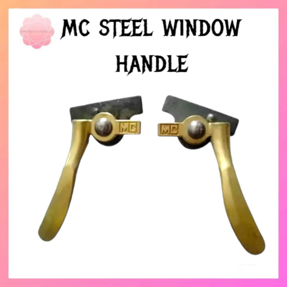 MC Steel Window Handle- Brass LEFT & RIGHT ( SOLD PER PC) | Shopee ...