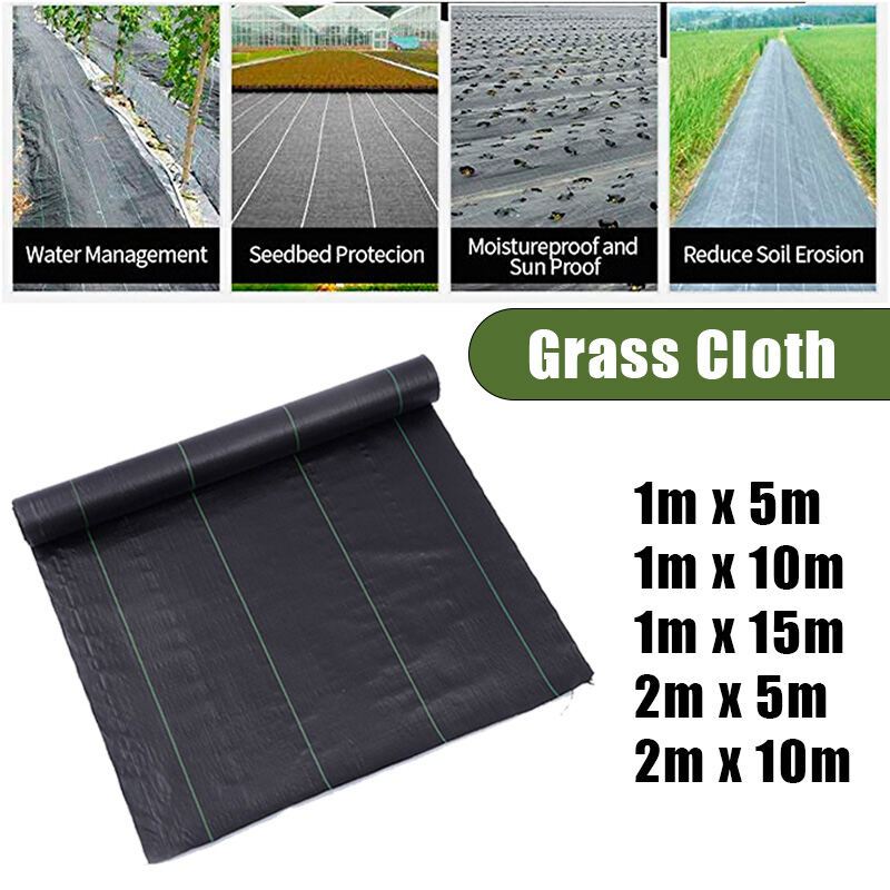 Weed Control Barrier Fabric Weeding Cloth Ground Cover Degradable Film ...