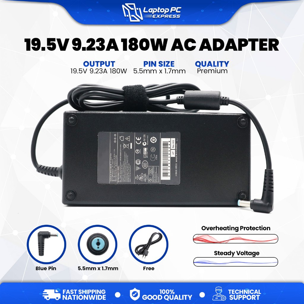 Acer Charger For Acer Predator Helios 300 Gaming laptops 19.5v 9.23a ...