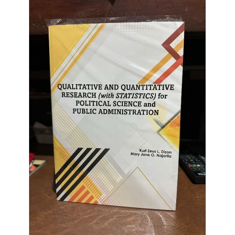 QUALITATIVE & QUANTITATIVE RESEARCH WITH STATISTICS FOR POLITICAL ...