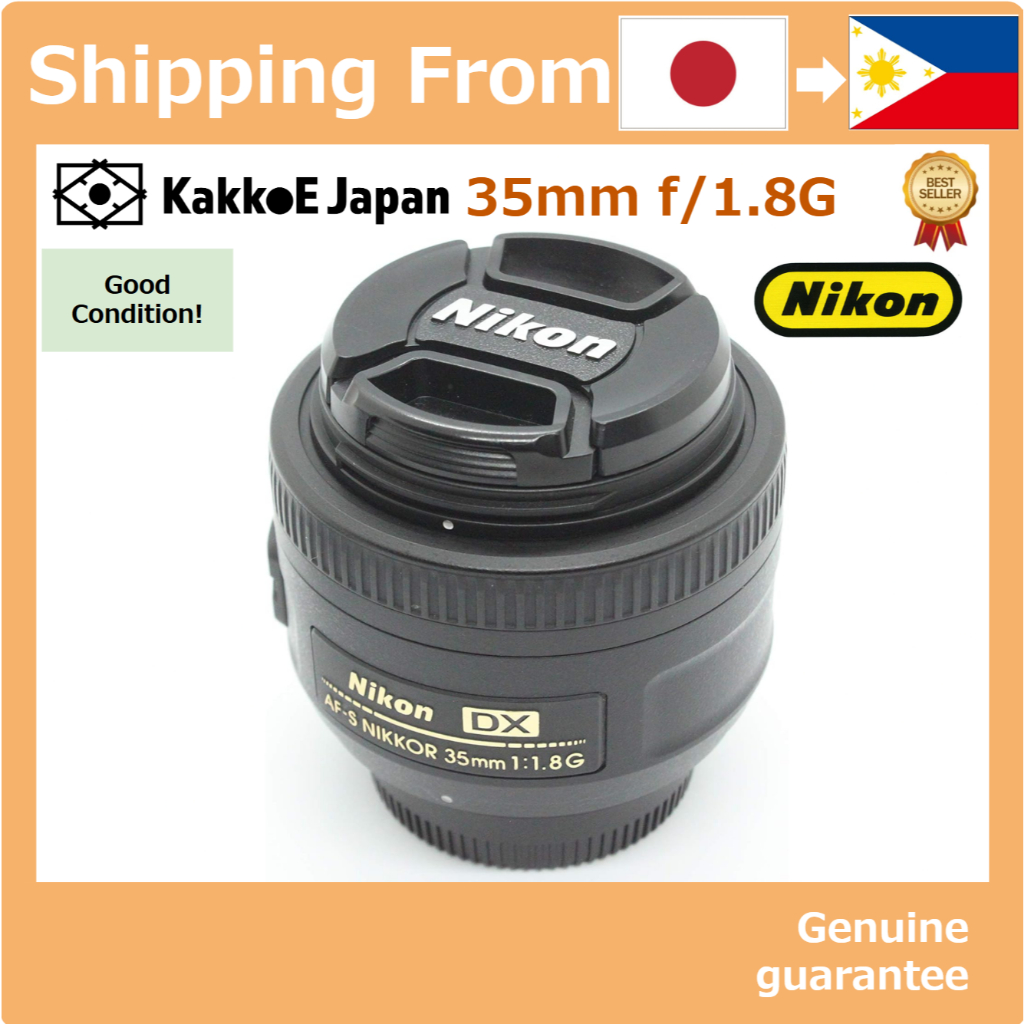 Pre-loved Nikon Single Focal Length Lens AF-S DX NIKKOR 35mm for  Nikon DX format [Japan Used Camera]