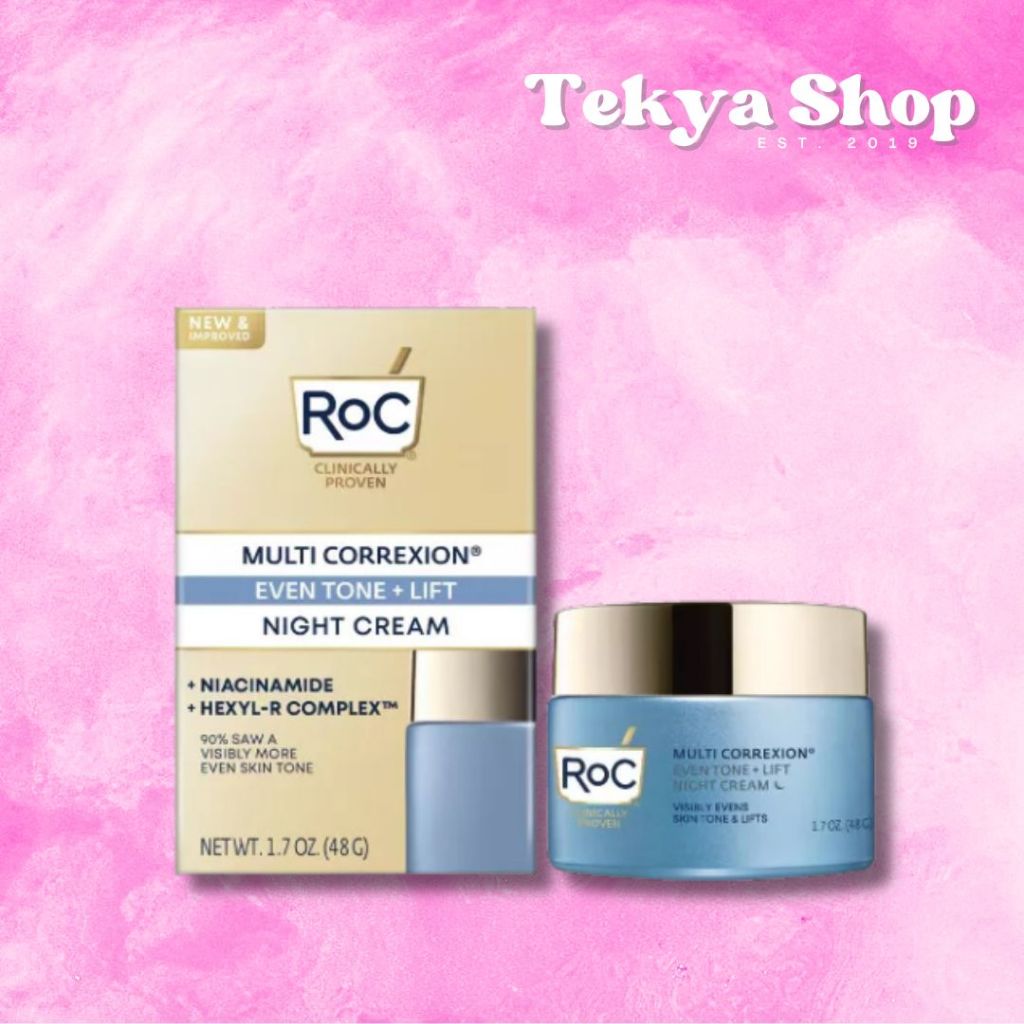 RoC Multi Correxion Even Tone + Lift Night Cream, 48 g | Shopee Philippines