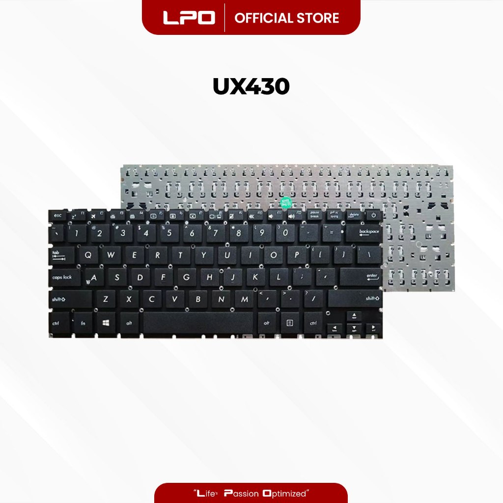 LPO Laptop Keyboard UX430 Compatible With Asus ZenBook UX430u UX430ua ...