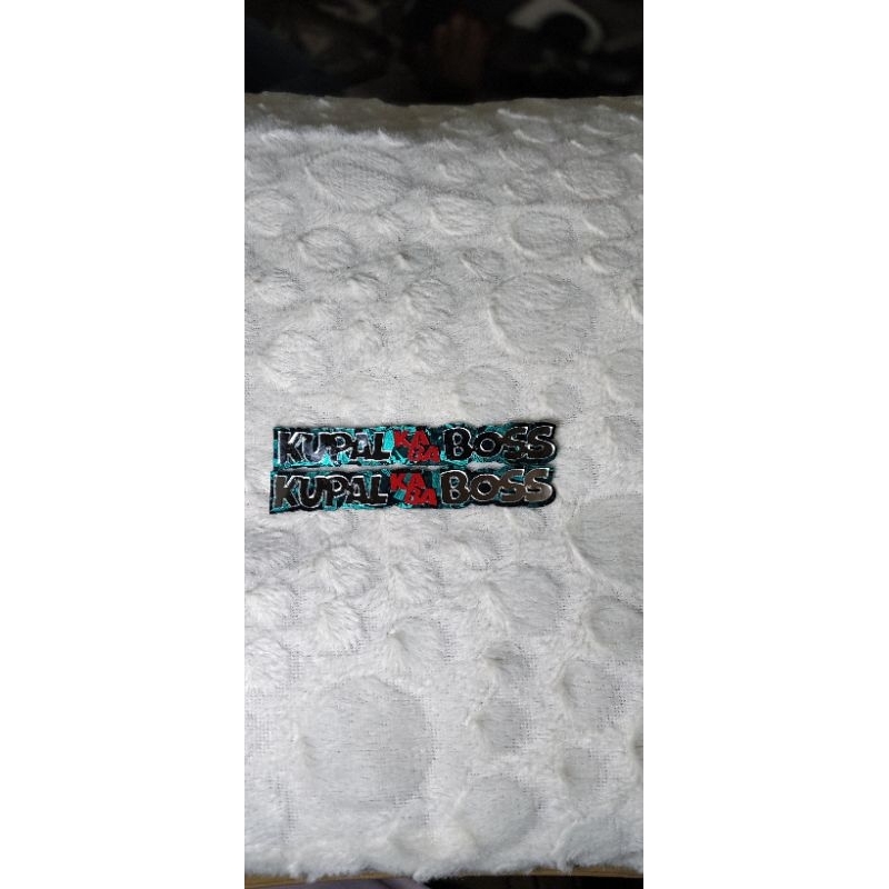KUPAL KA ba boss acrylic emblem (2pcs)(1pc) | Shopee Philippines