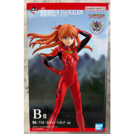 Figurine Evangelion – Soryu Asuka Langley – Ichiban Kuji Prize B – Bandai – Neuf Scellé