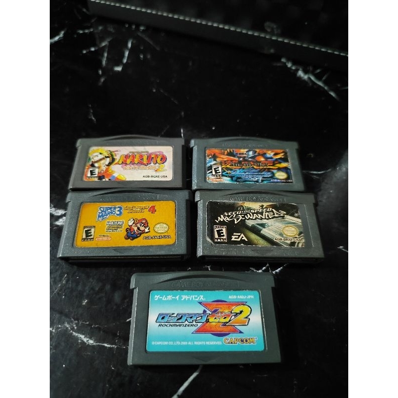Vintage Random Preloved GameBoy Advance Game Cartriges {Assorted} 2/14c ...