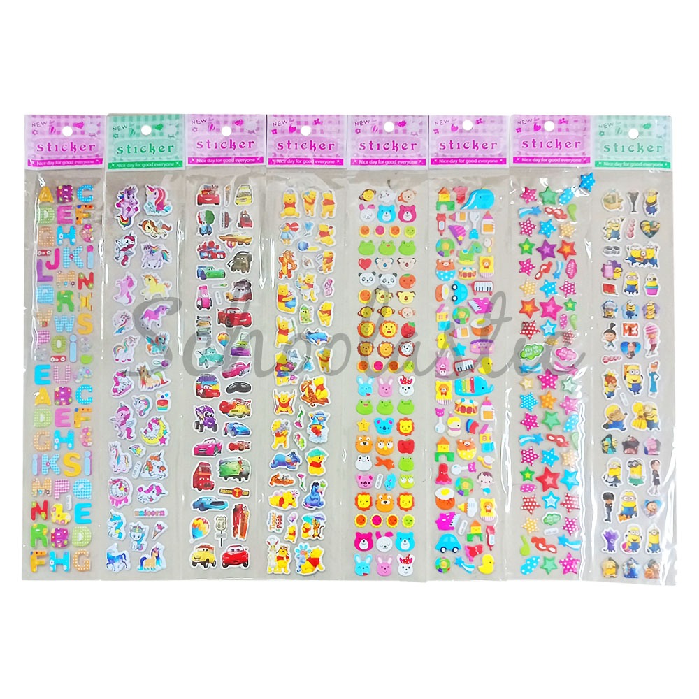 Fancy Sticker Puffy Sticker 3D Embossed Sticker | Shopee Philippines