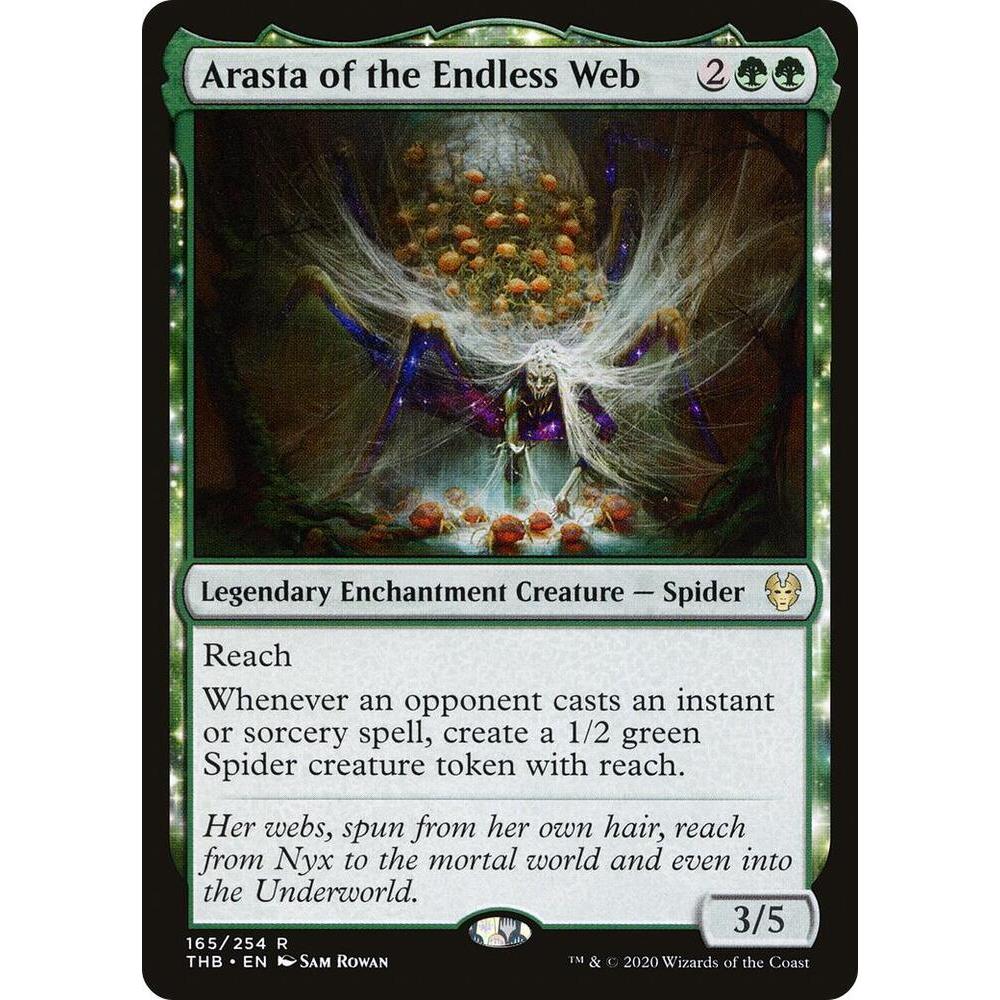 Magic: The Gathering Card - Arasta Of The Endless Web (Theros Beyond Death Set) - View #10