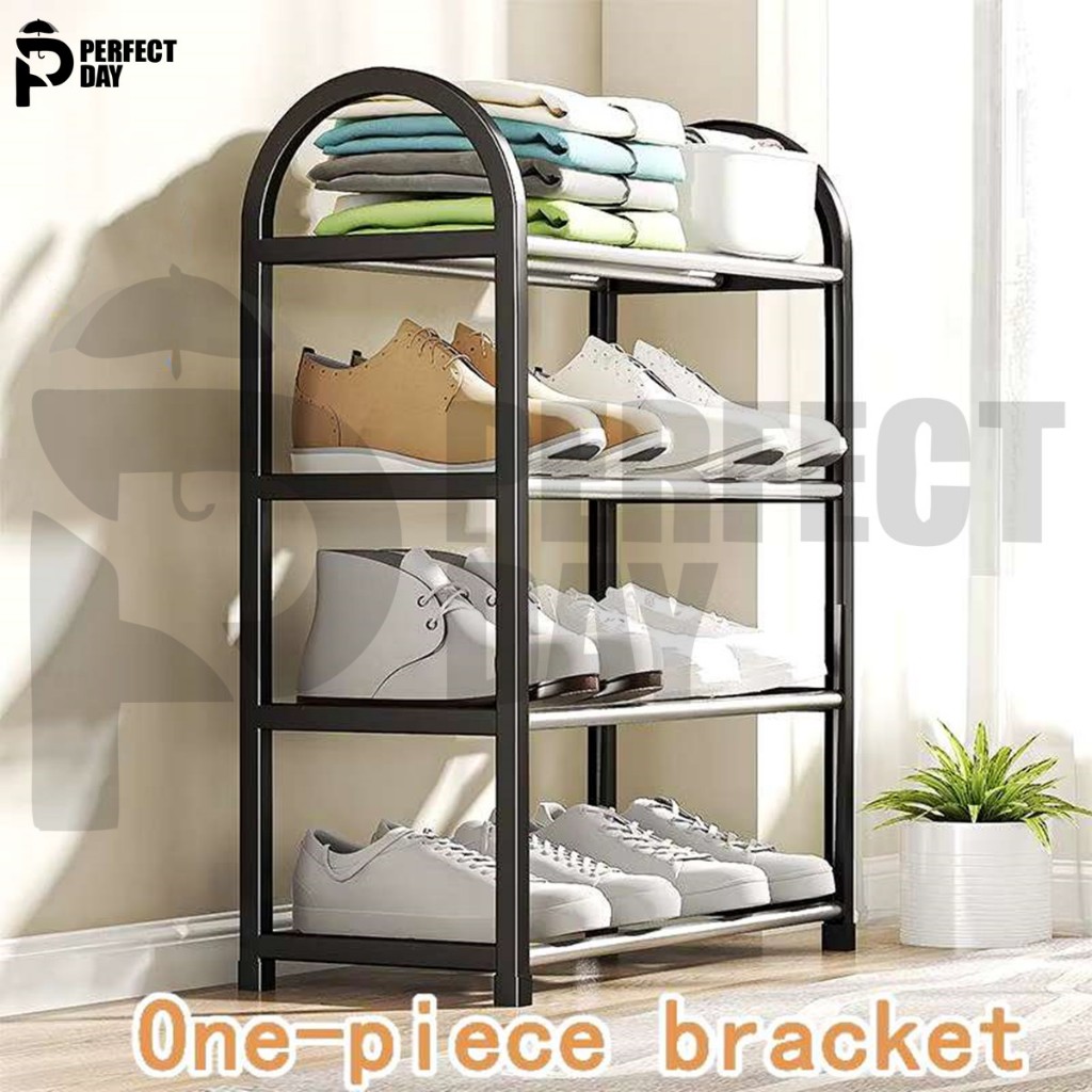 Perfect 4Layer foldable Shoes Colored Stackable Stainless steel Shoes ...