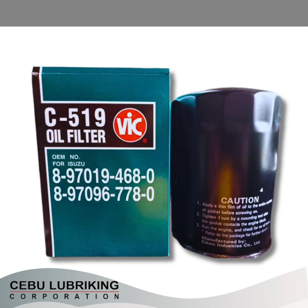 VIC C-519 OIL FILTER | Shopee Philippines