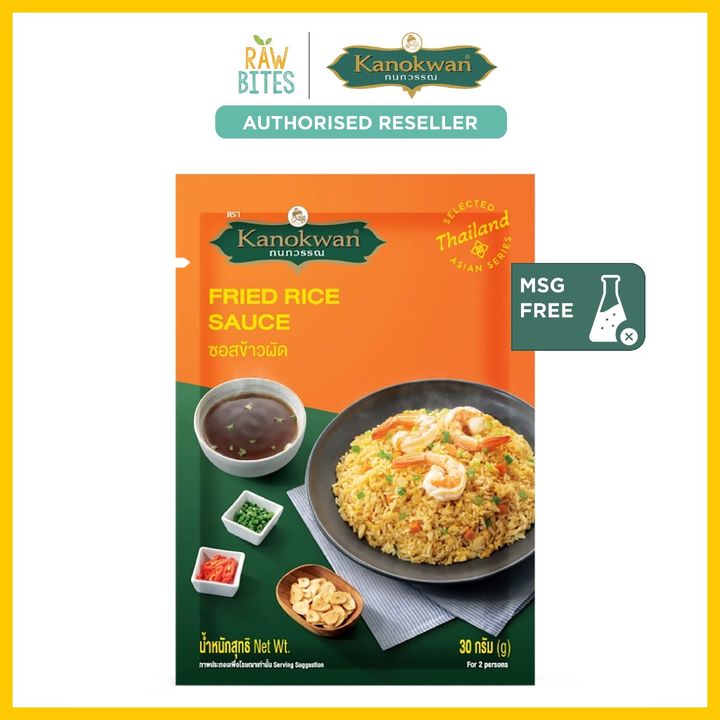Kanokwan Fried Rice Sauce 30g (MSG Free) | Shopee Philippines