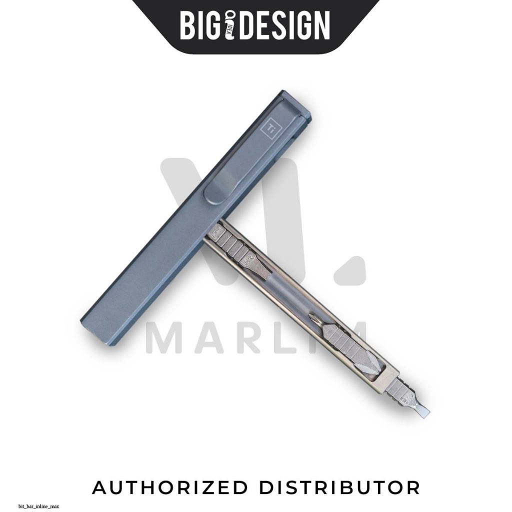BIGIDESIGN Bit Bar Inline Max - Portable Mini Grade 5 Titanium ...