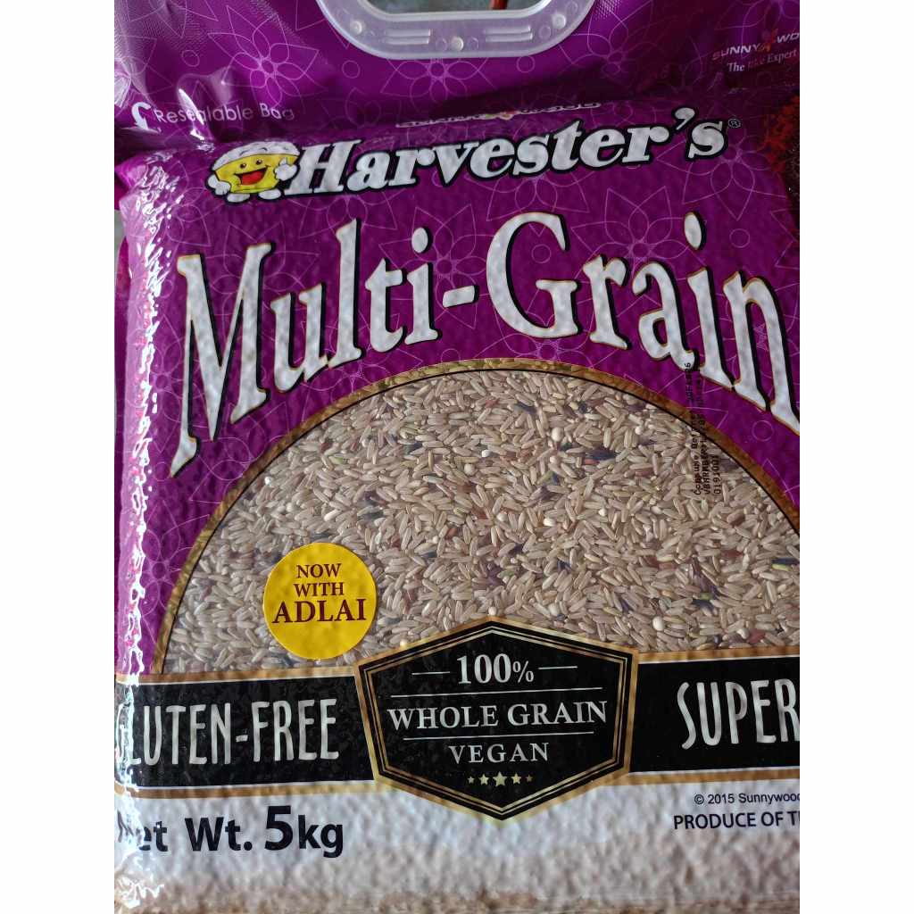 Harvester's Multi Grain Rice 5kg (with Adlai) | Shopee Philippines