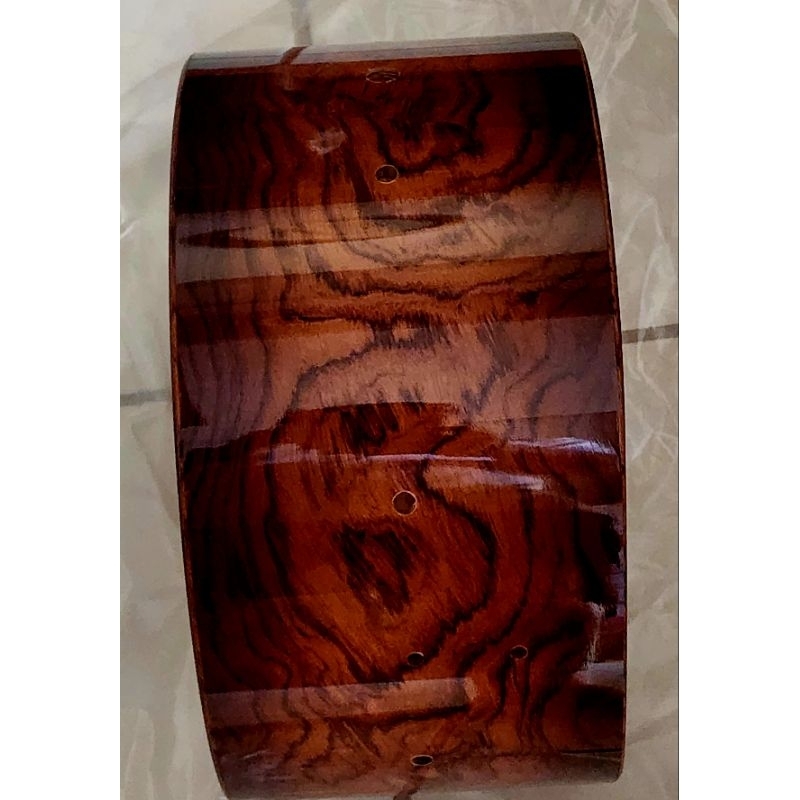 MK Snare Drum Shells PURE EXOTIC BUBINGA WOOD Made In Taiwan | Shopee ...