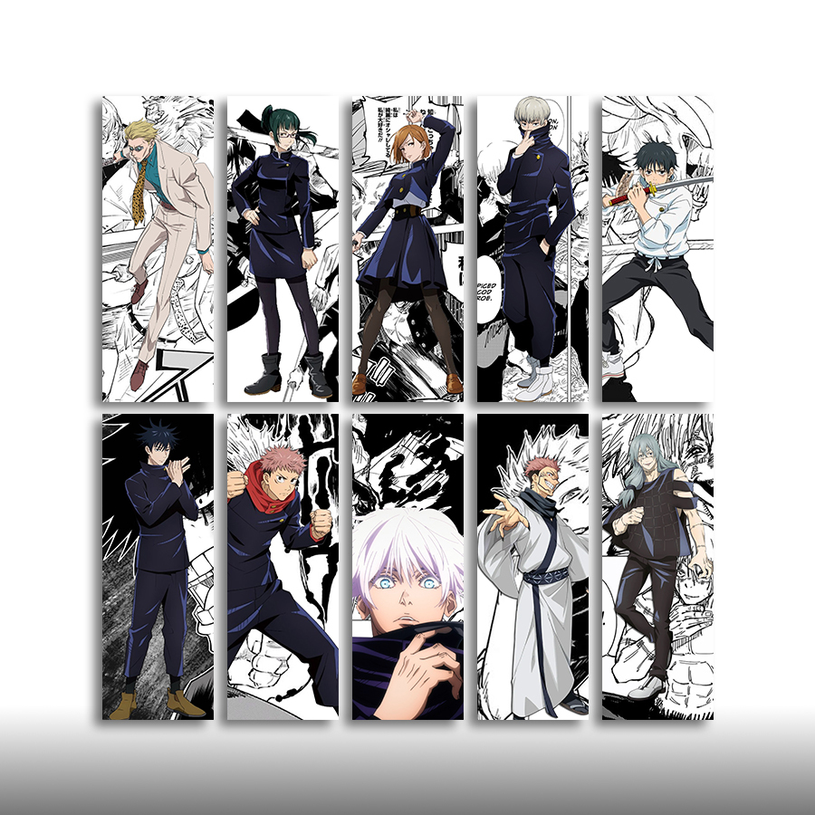 Jujutsu Kaisen Anime Waterproof Home Wall Decor Art Print with foam ...