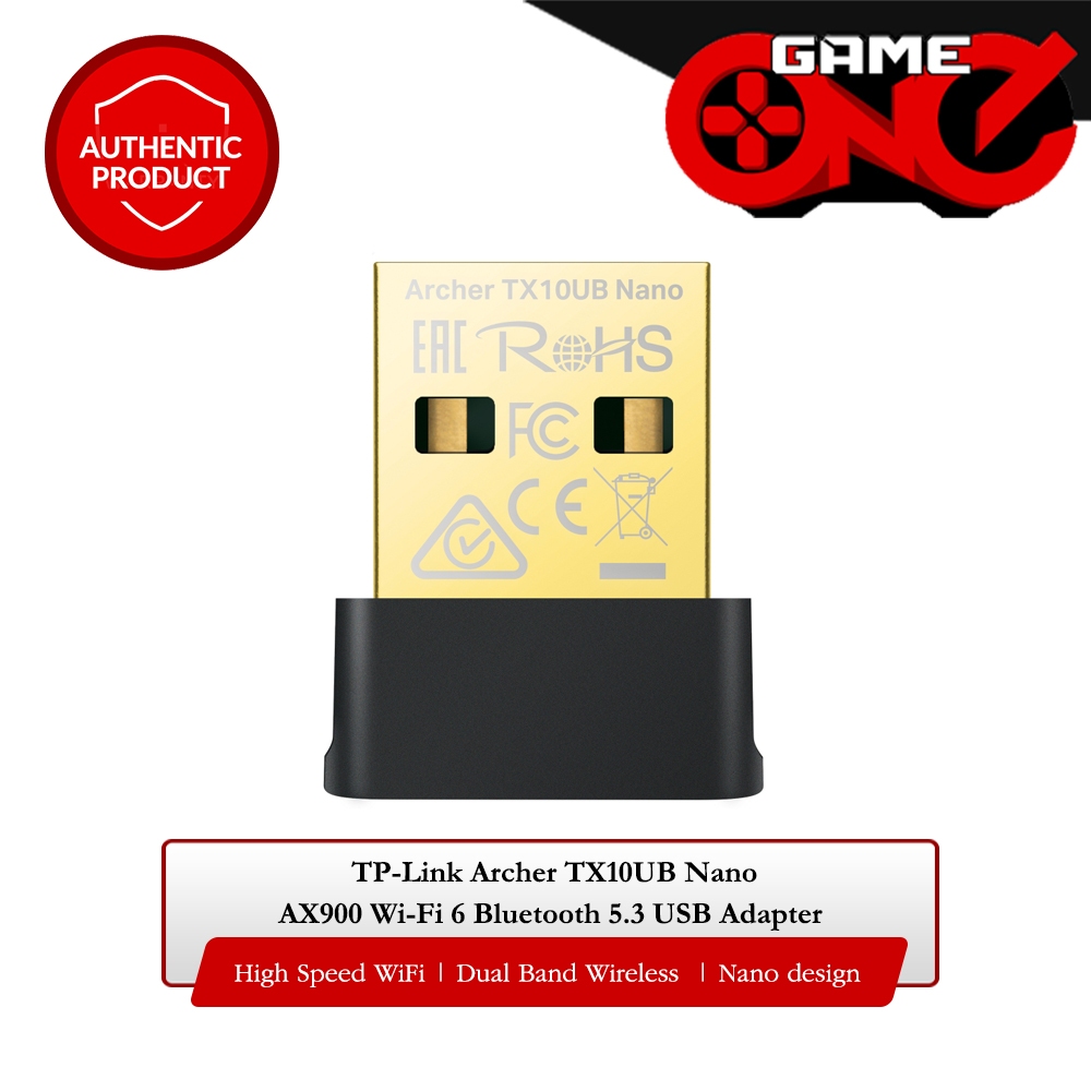 TP-Link Archer TX10UB Nano AX900 WiFi 6 Bluetooth 5.3 USB Adapter ...